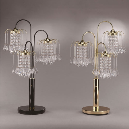 4895-ALL RAIN DROP TABLE LAMP
