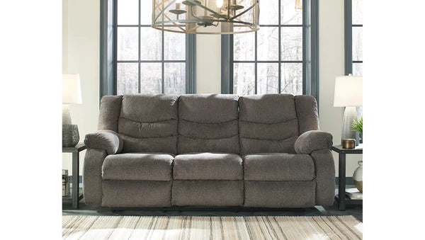 Tulen Gray Reclining Sofa | 9860688