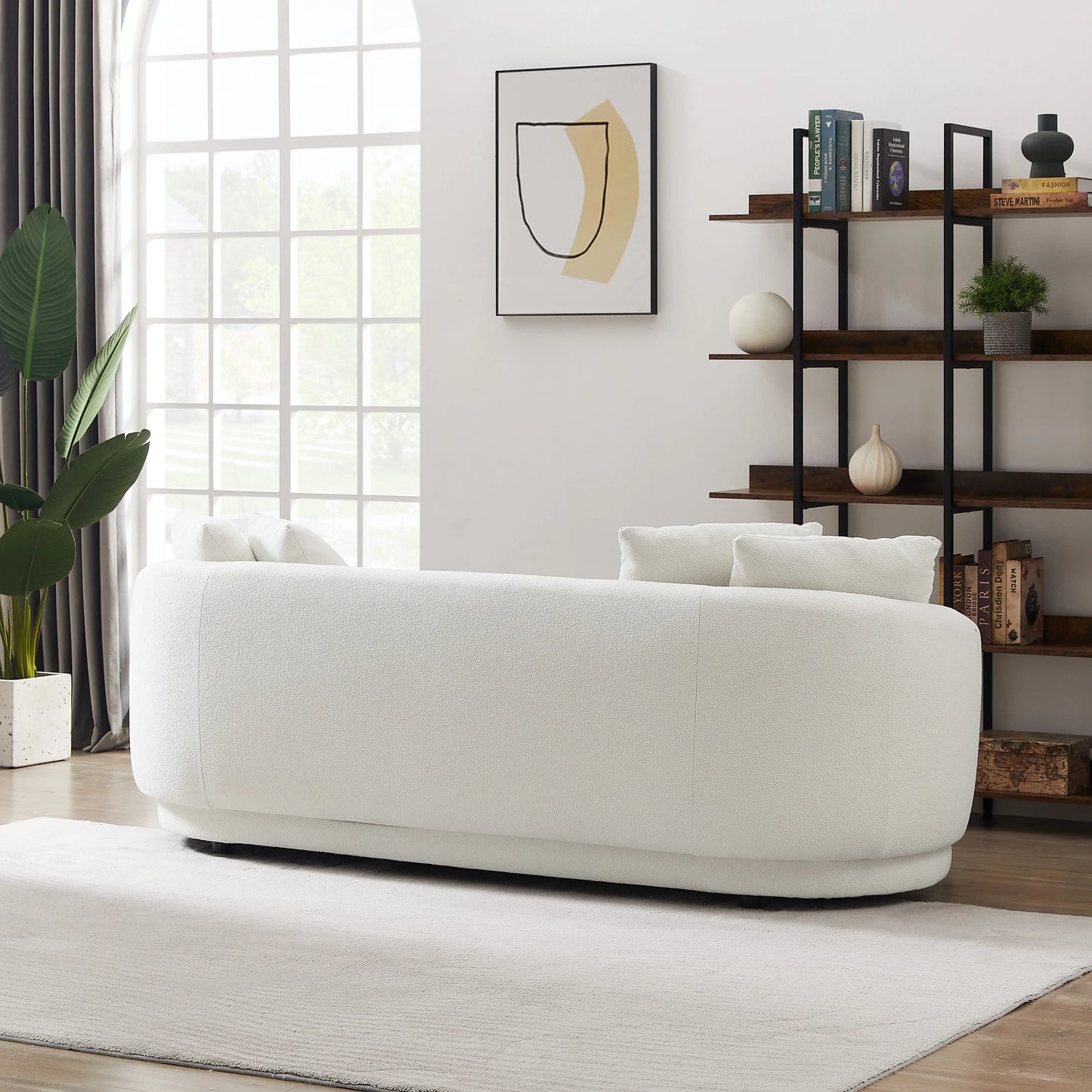 Perth Sofa (Beige Boucle)