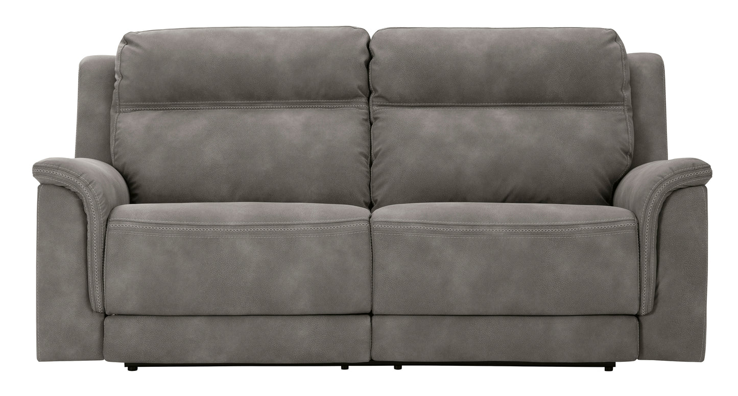 Next-Gen DuraPella Dual Power Reclining Sofa and Loveseat - PKG008140