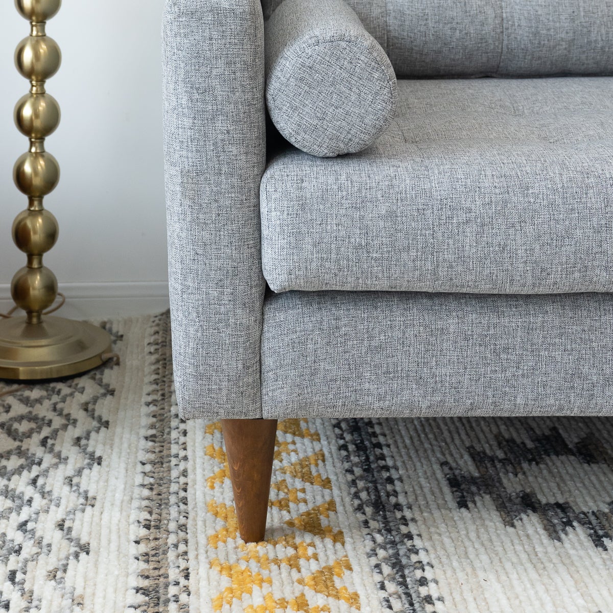 West Sofa (Grey Linen)