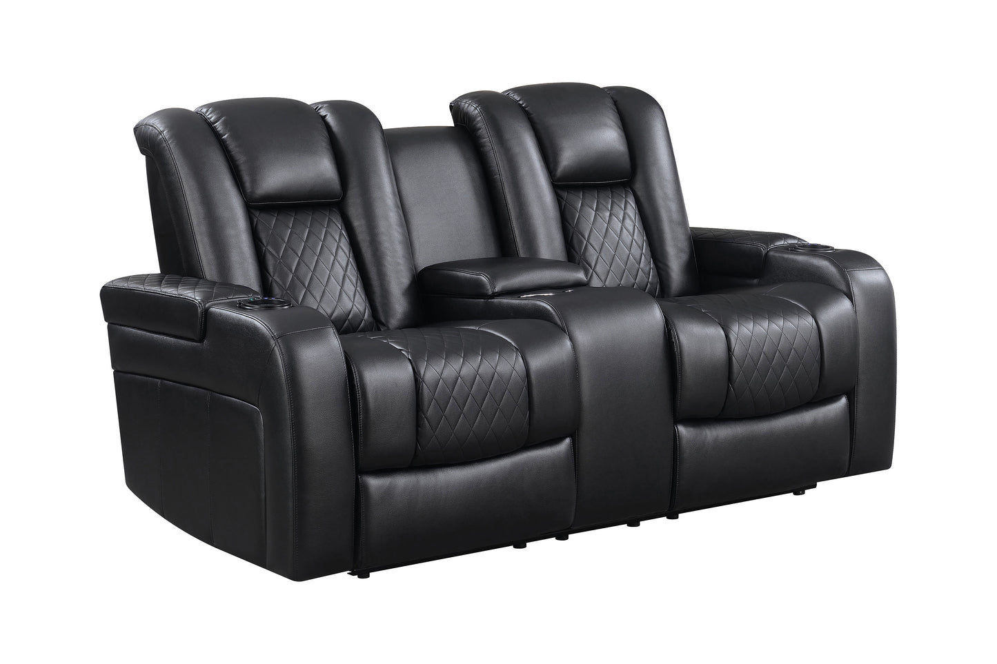 Delangelo Upholstered Tufted Living Room Set - 602301P