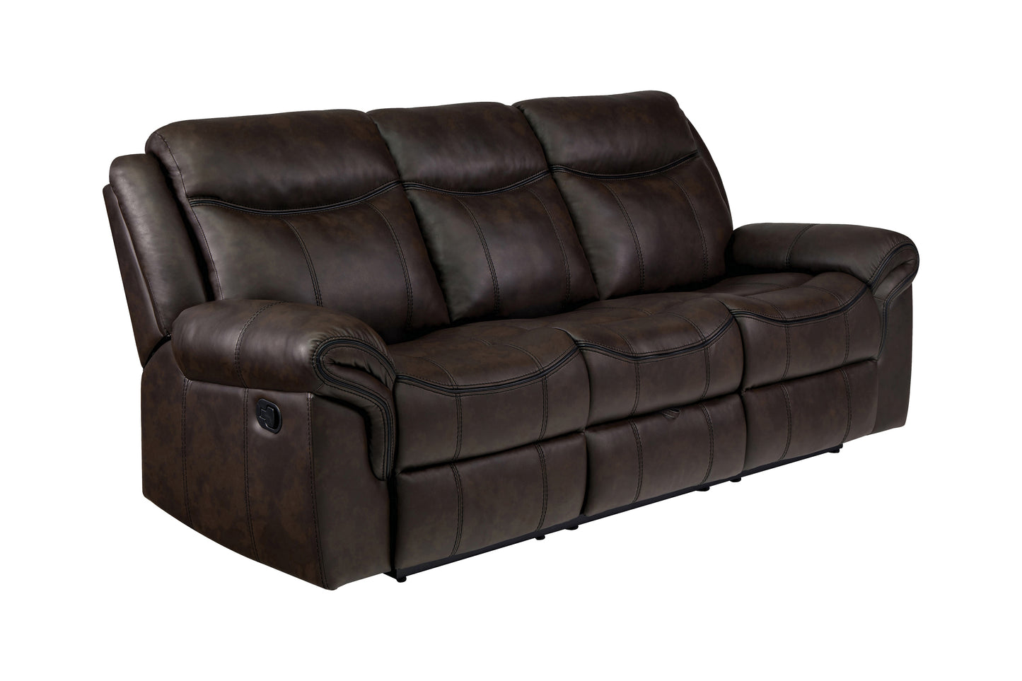 Sawyer Upholstered Tufted Living Room Set Cocoa Brown - 602331