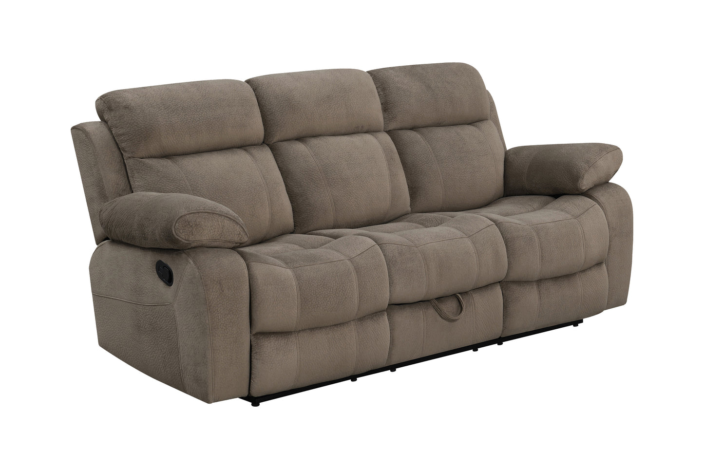 Myleene Upholstered Tufted Living Room Set Mocha - 603031