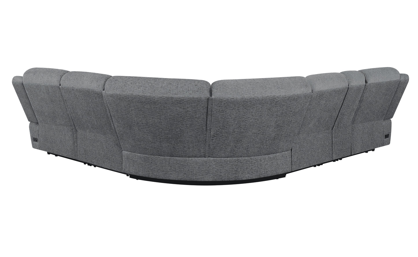 Bahrain  Upholstered Motion Sectional Charcoal - 609540
