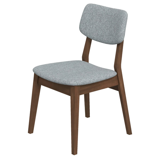 Abbott Grey Linen Fabric Dining Chair