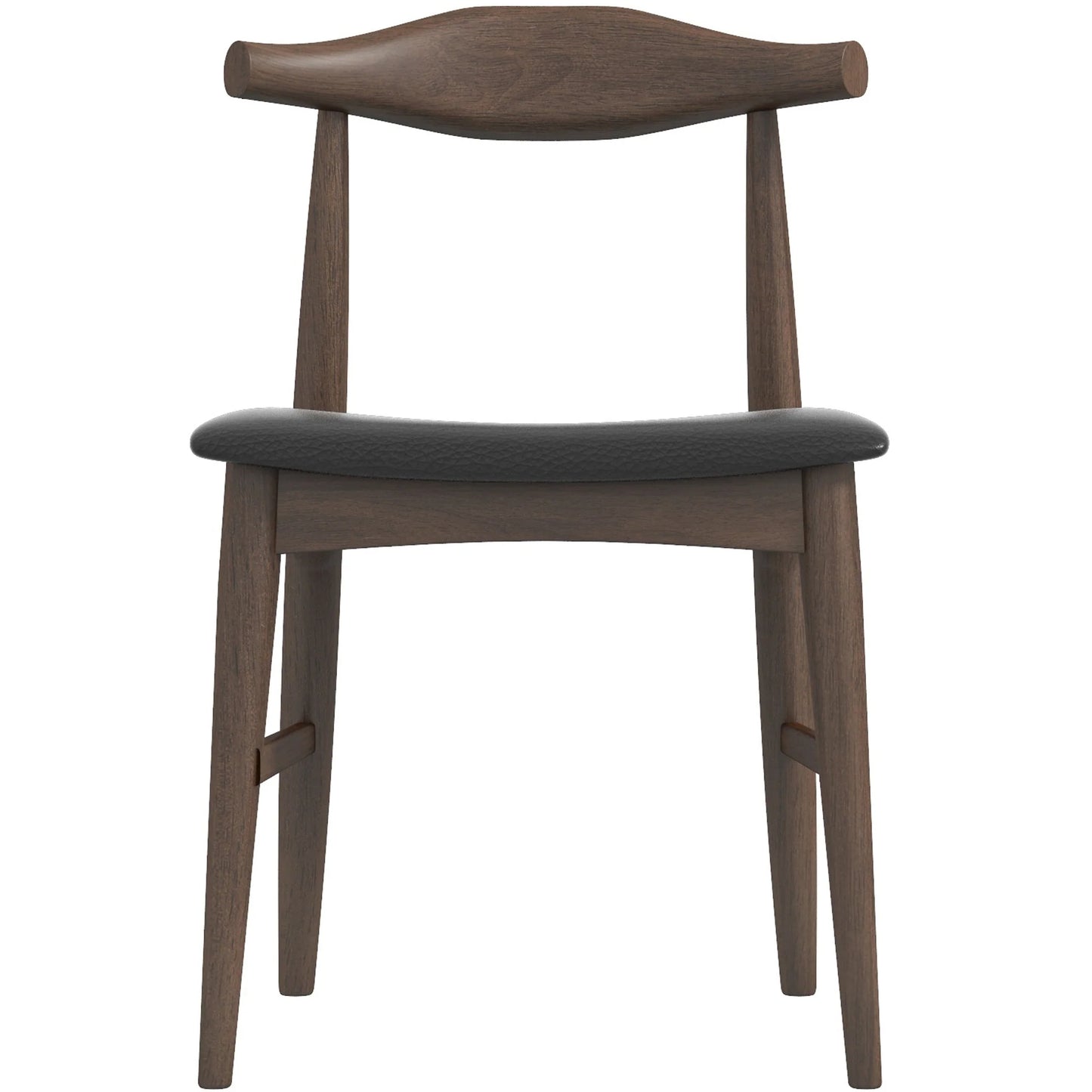 Winston Dining Chair (Black Leather)