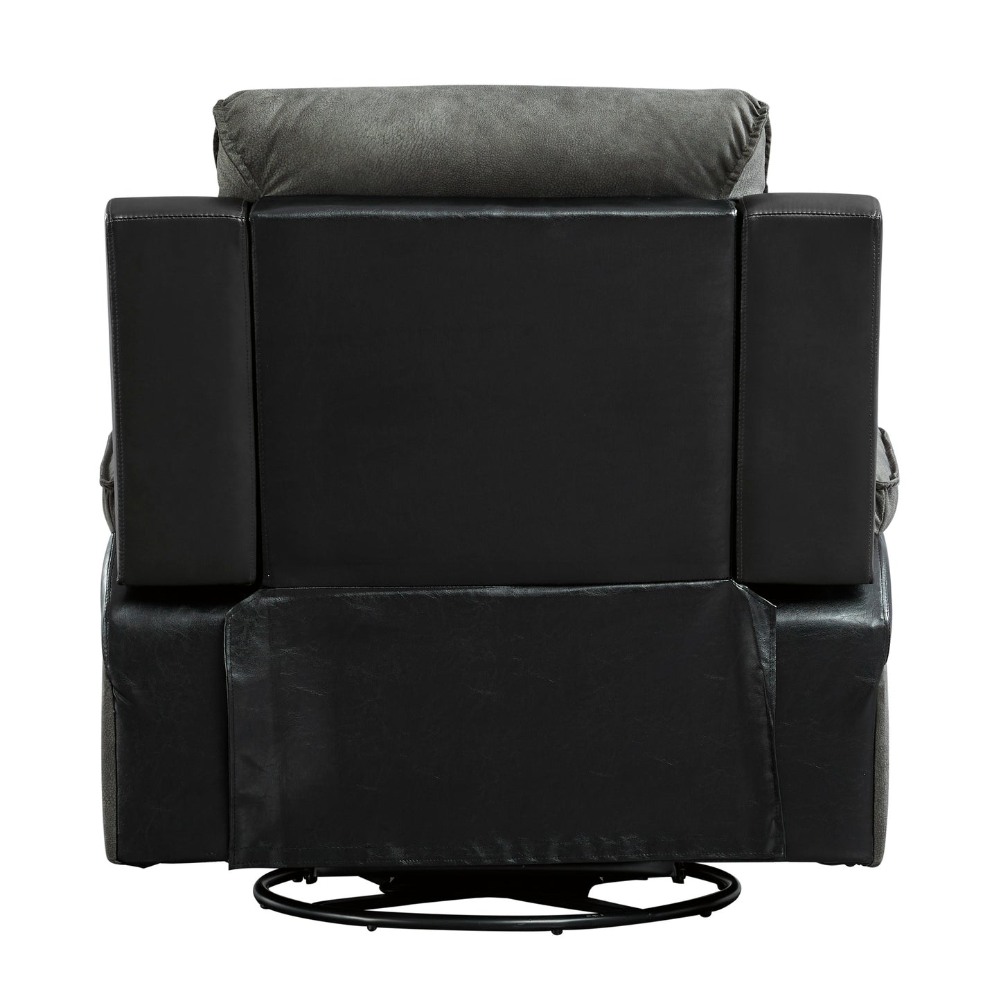 Woodsway Gray Swivel Glider Recliner | 6450461