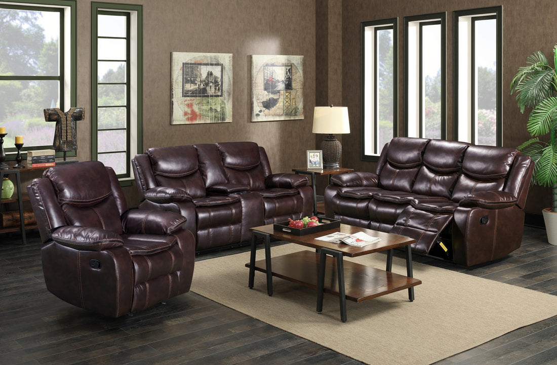 Antonio Brown Couch 3PC Reclining Set