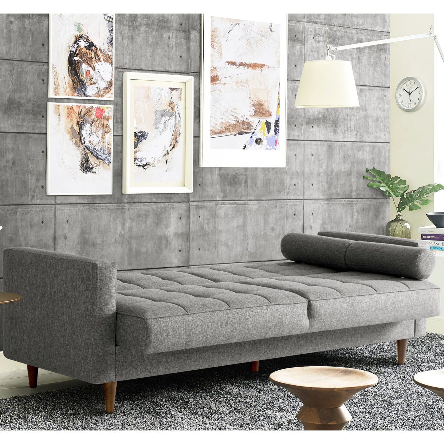 Bennet Sleeper Sofa (Gray)
