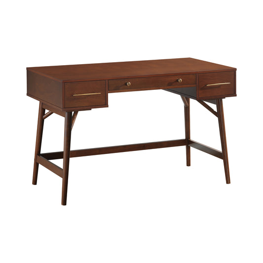 Mugga 3-Drawer Writing Desk Walnut - 800744