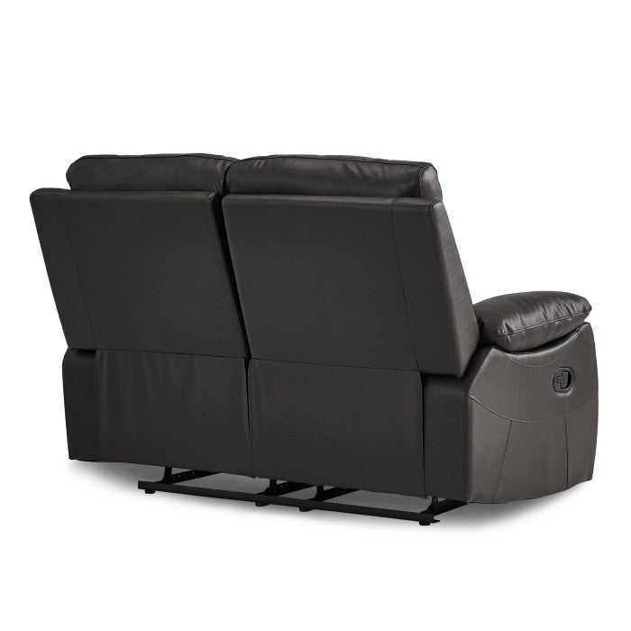 8325BRW-2 Double Reclining Love Seat