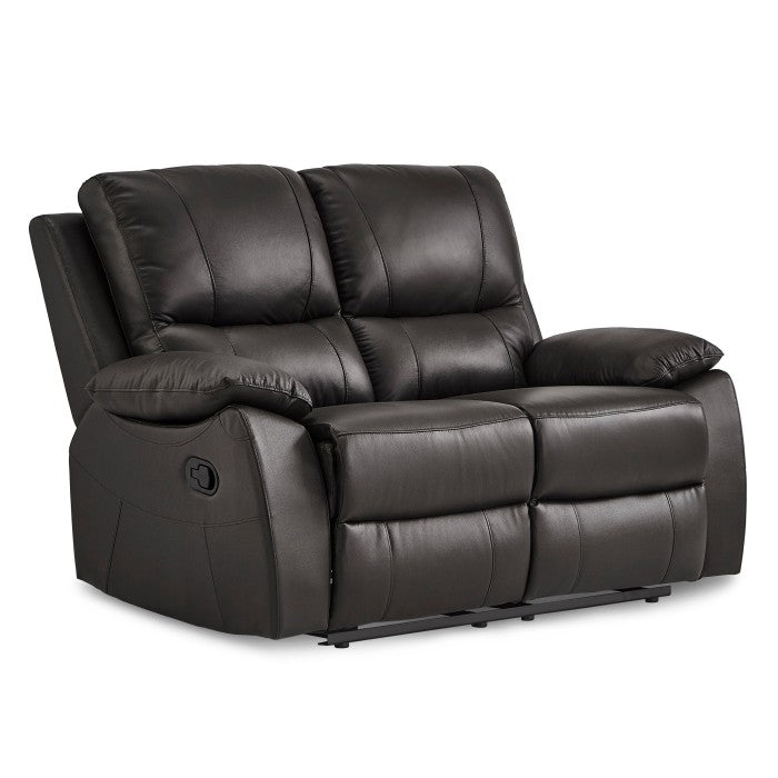 8325BRW-2 Double Reclining Love Seat