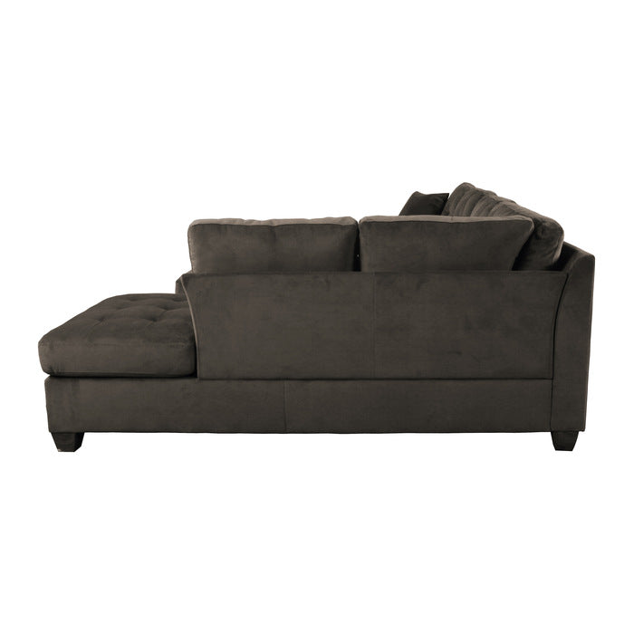 8367CH*3 3-Piece Reversible Sectional with Ottoman