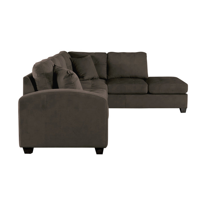 8367CH*3 3-Piece Reversible Sectional with Ottoman