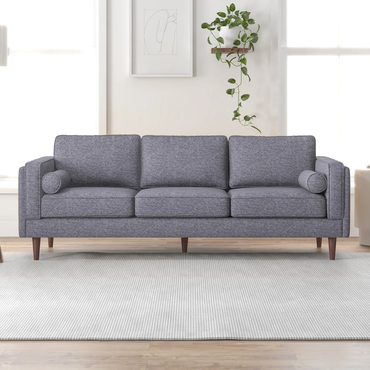 Fordham Sofa (Dark Gray Linen)