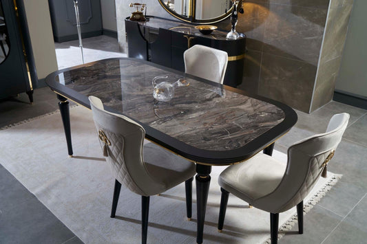 Ariya Black Dining Room