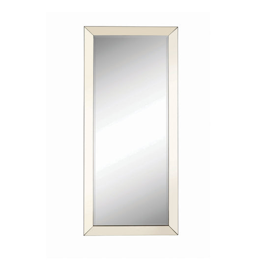 Rectangular Floor Mirror Silver - 901813