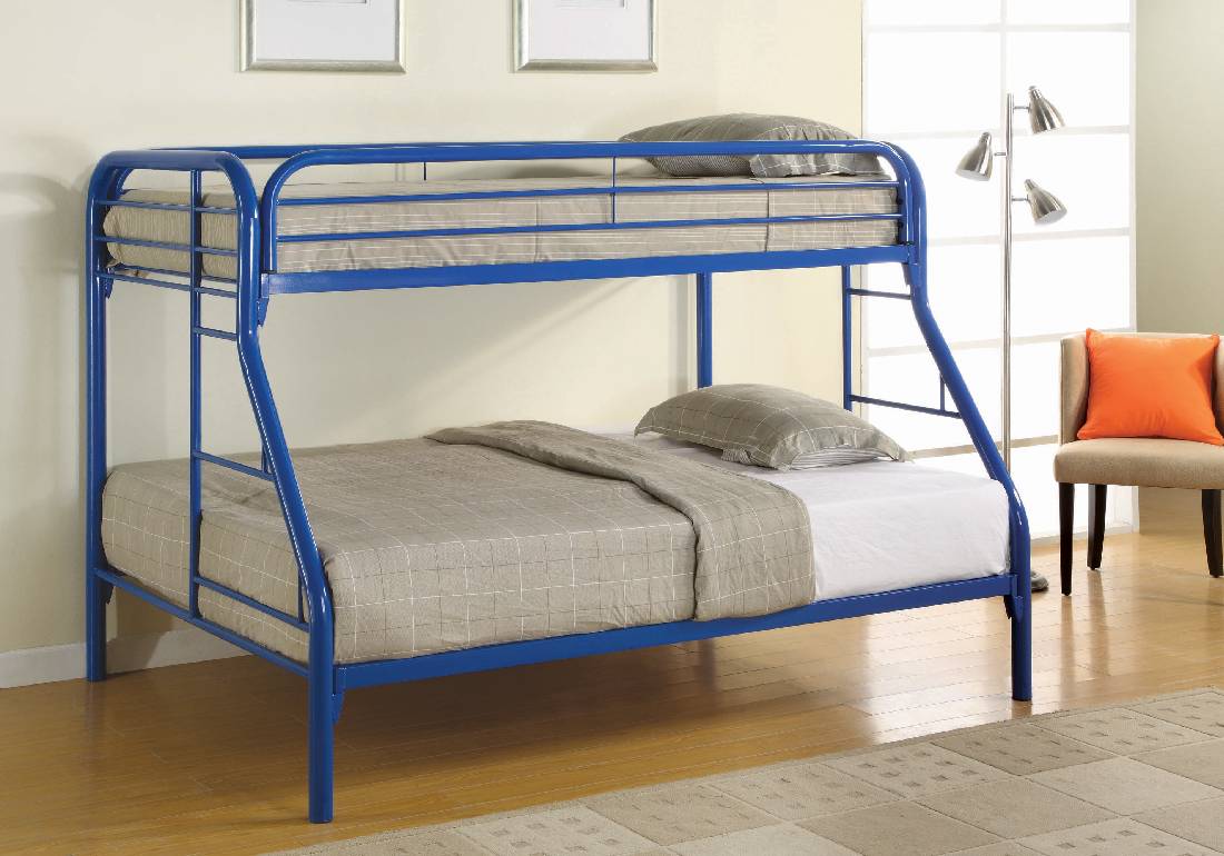 Morgan Twin Over Full Bunk Bed Blue - 2258B