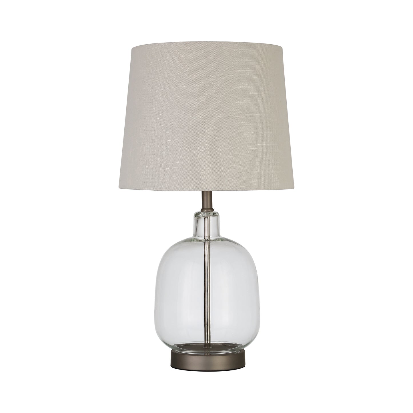 Empire Table Lamp Beige And Clear - 920017
