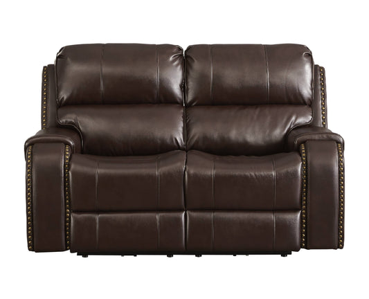 Latimer Brown Power Reclining Loveseat | 6700518