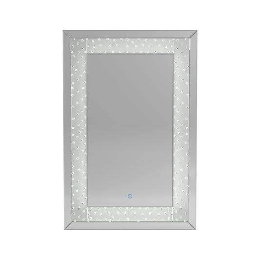 LED Lighting Frame Mirror Silver - 962857