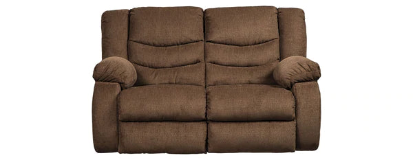 Tulen Chocolate Reclining Loveseat | 9860586