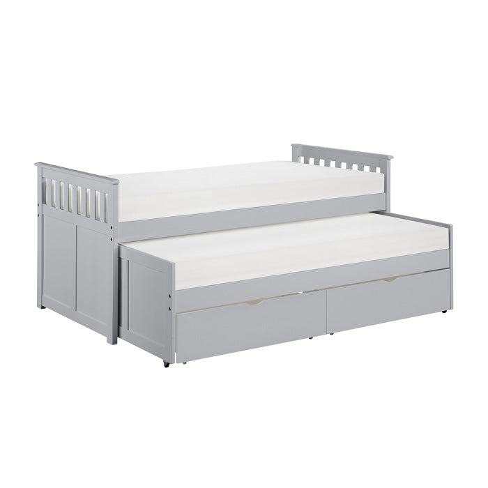 B2063RT-1T* Twin/Twin Bed with Storage Boxes