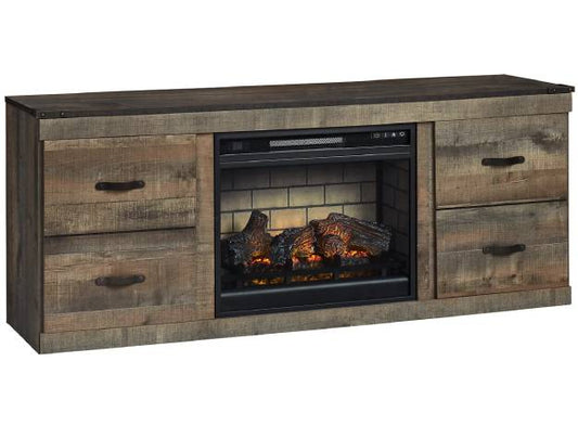 Ashley EW0446 Trinell TV Stand w/Fireplace 60"L