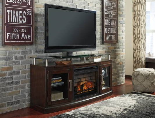 W757-48 TV Stand w/Fireplace 60"L ***NEW ARRIVAL***