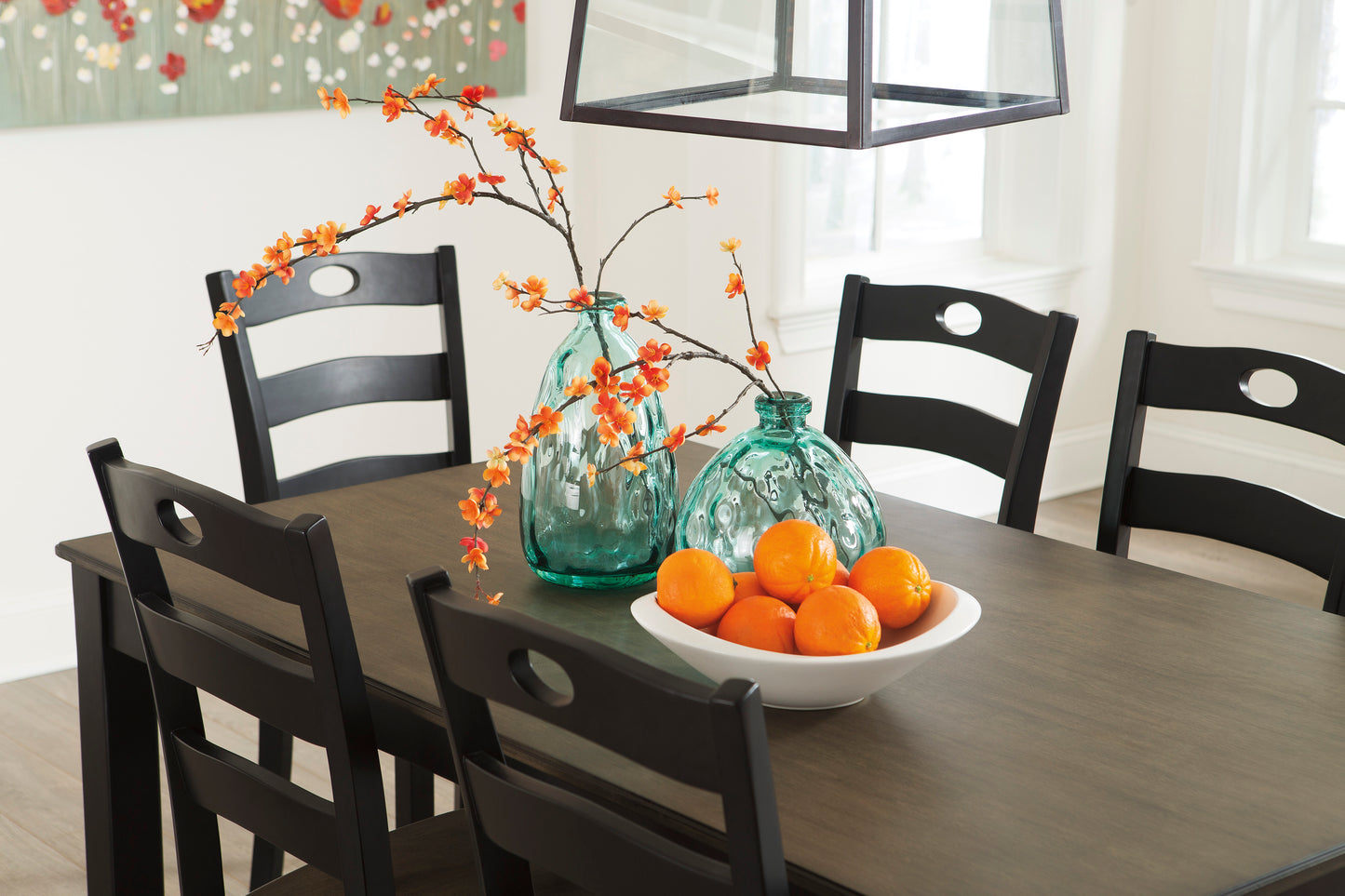 Ashley  Froshburg  Dining Table and Chairs | D338 - 425