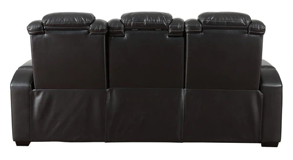 Party Time Midnight Power Reclining Sofa | 3700315