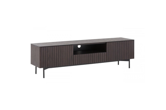 Modrest Calhoun - Modern Smoked Ash TV Stand