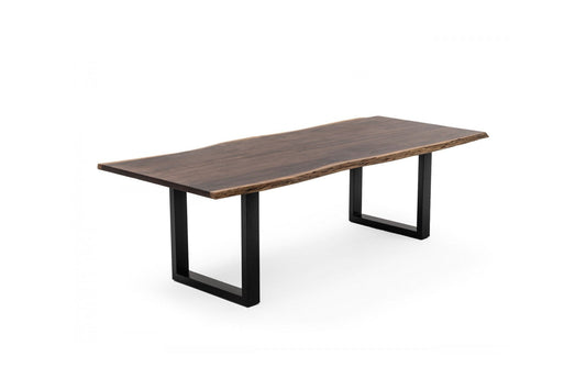 Modrest Taylor - X-Large Modern Live Edge Wood Dining Table