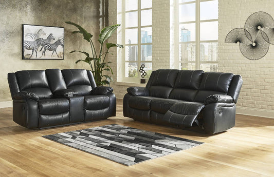 Calderwell Power Reclining Sofa and Loveseat - PKG007321