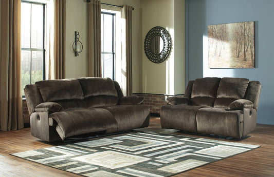 Clonmel Power Reclining Sofa and Loveseat - PKG001170