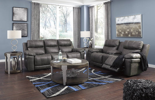 Erlangen Power Reclining Sofa and Loveseat - PKG001083