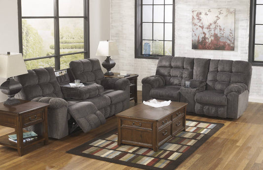 Acieona Manual Reclining Sofa and Loveseat - PKG000583