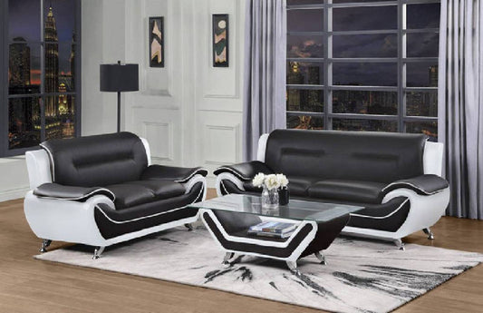 9419BLK*2 Loveseat & Sofa