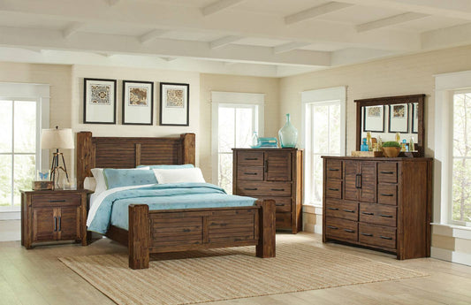 Sutter Creek Bedroom Set Vintage Bourbon - 204531