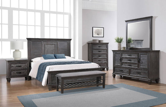 Franco  Panel Bedroom Set Weathered Sage - 205731
