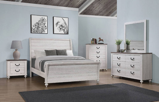Stillwood Panel Bedroom Set Vintage Linen - 223281