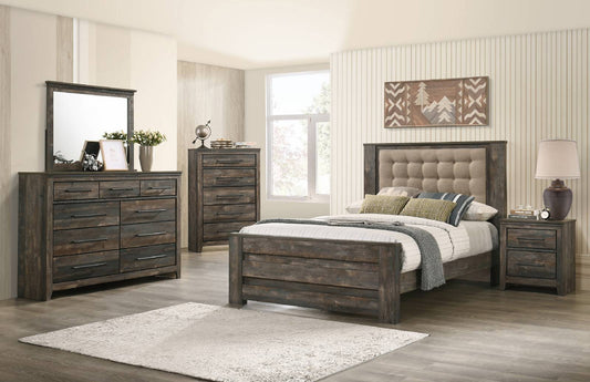 Ridgedale Bedroom Set Weathered Dark Brown And Latte - 223481