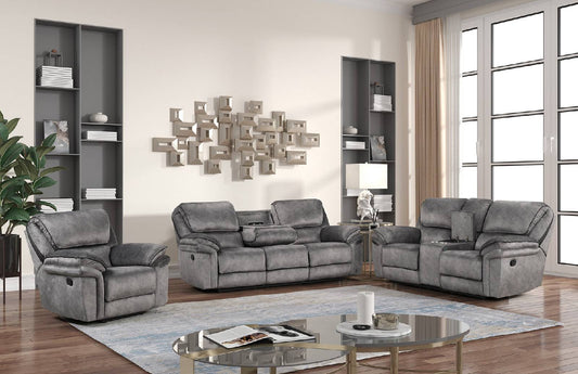 Perry Grey - 3PC Reclining Set **Coming Soon** (ETA 6/25)