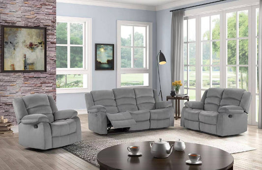 Dynamo - Silver 3PC Reclining Set **Coming Soon** (ETA 7/19)