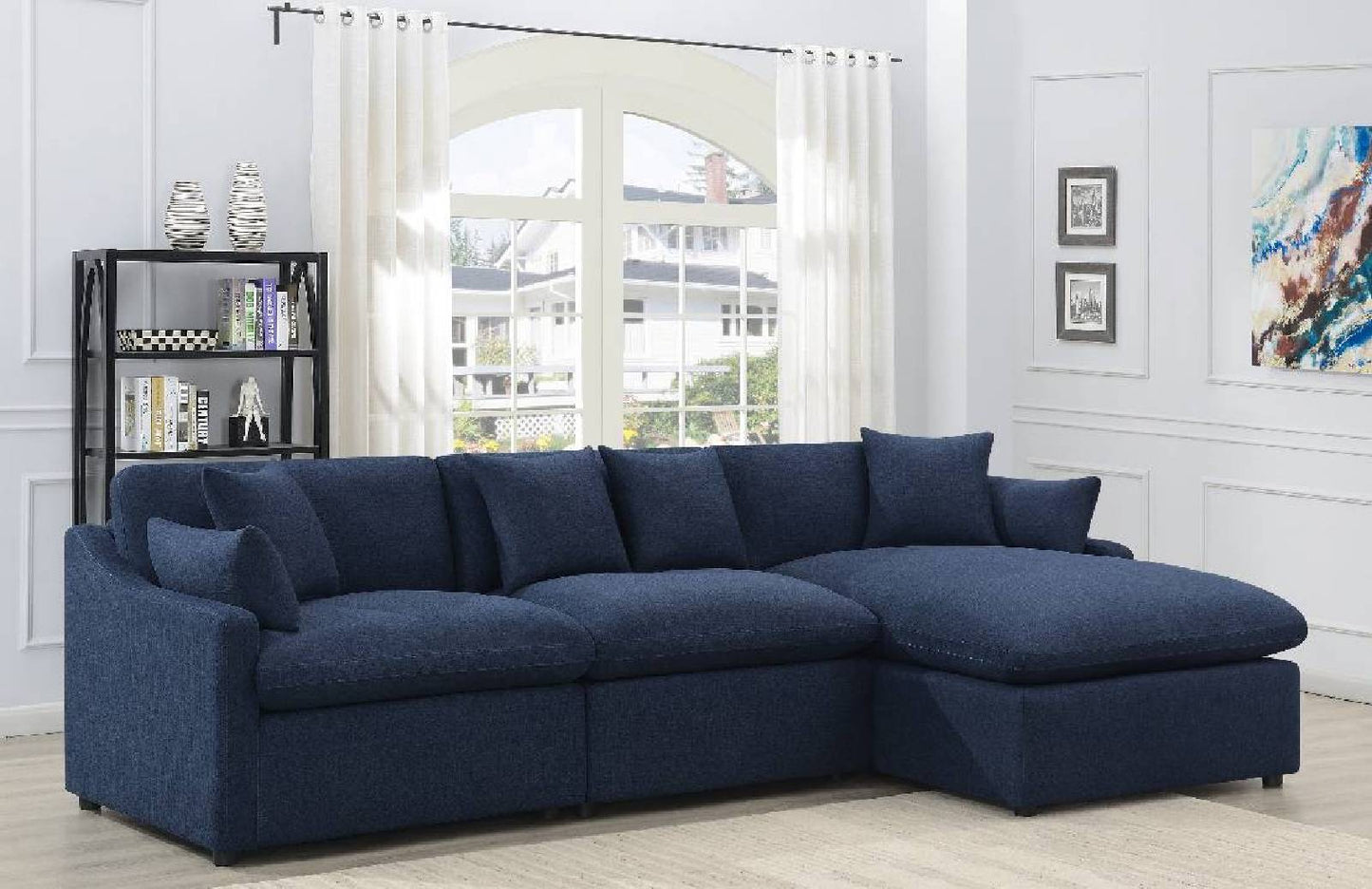 3pc Power Sectional  651551P-S3