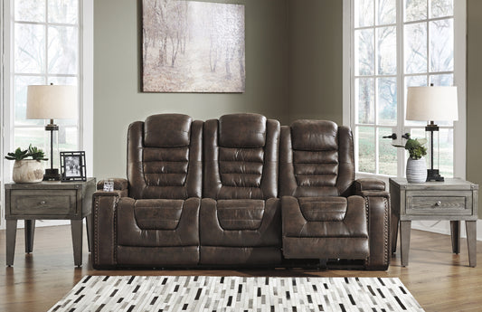 Game Zone Bark Power Reclining Sofa | 3850115