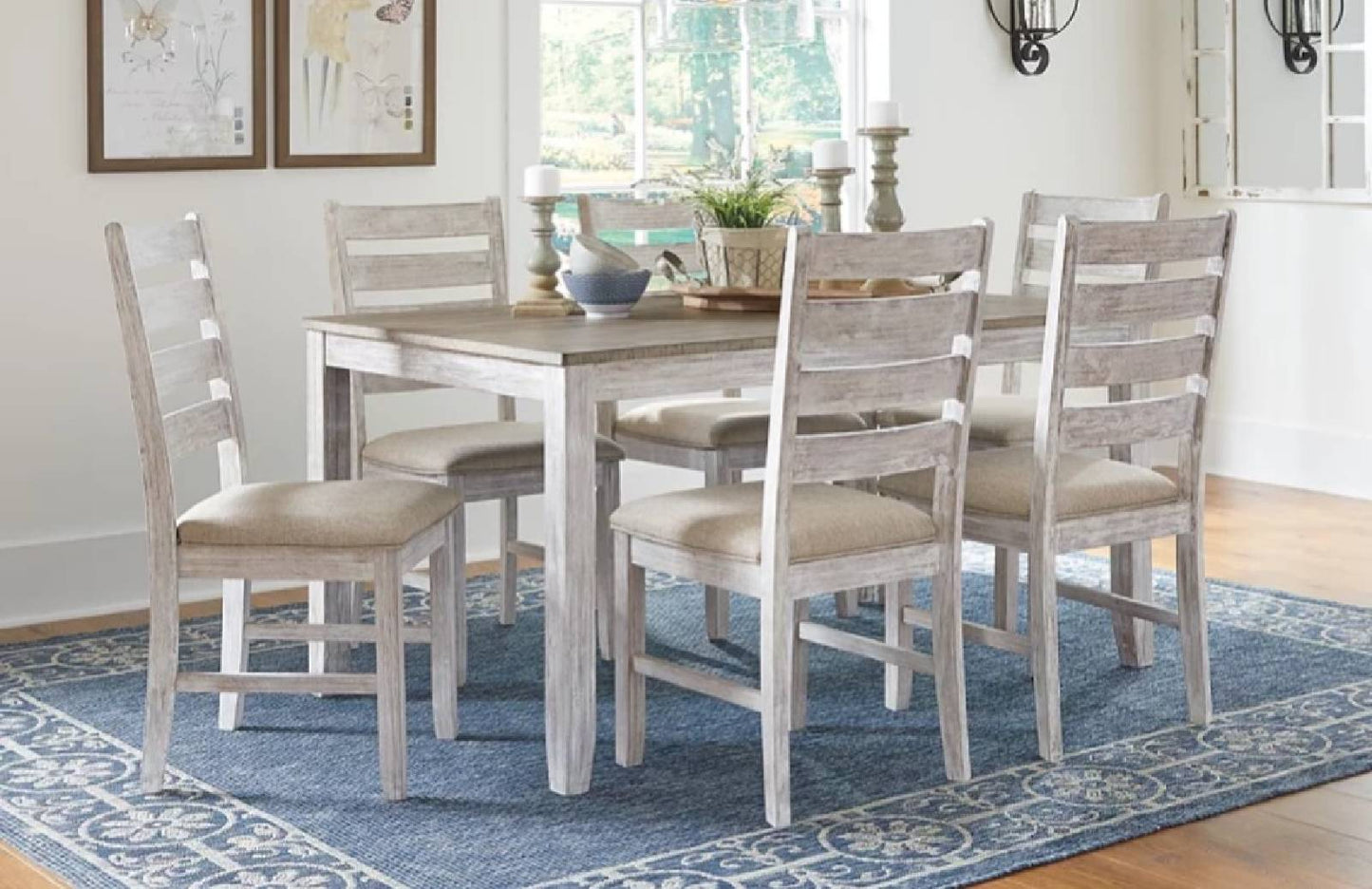 Ashley D394-425 Skempton (Table and 6 Chairs)