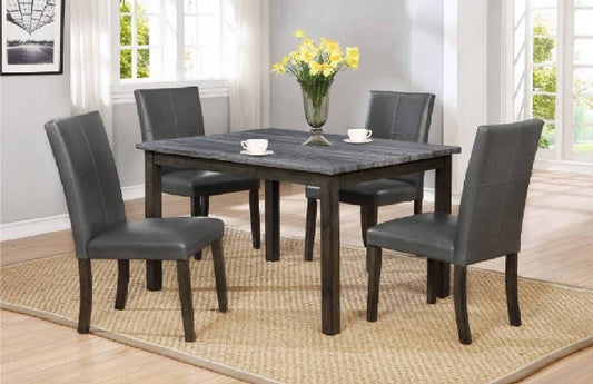 2377GY-5P POMPEI GREY DINING G