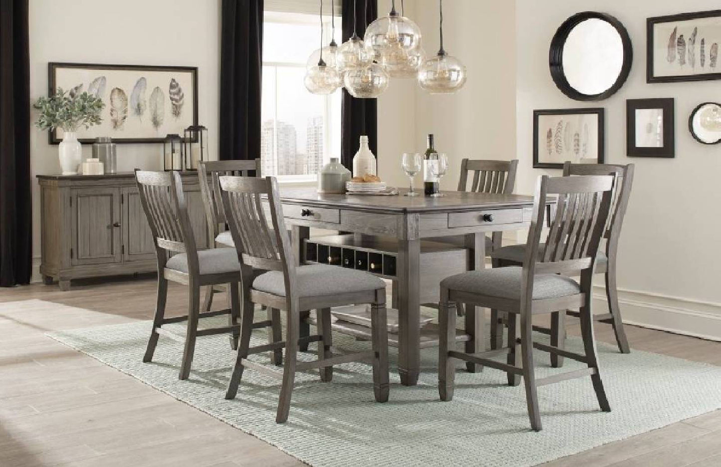 5627GY-72 Dining-Granby Collection